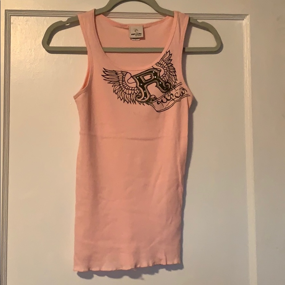 Rip Curl Pink Printed Logo - size S